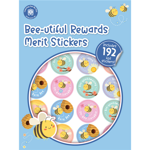 Bee-utiful Rewards Merit Sticker Book